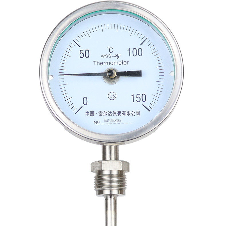 WSS-481BF萬向型不銹鋼雙金屬溫度計